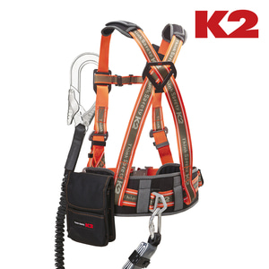 K2 안전벨트 KB-9102 상체식 벨트 엘라스틱 죔줄